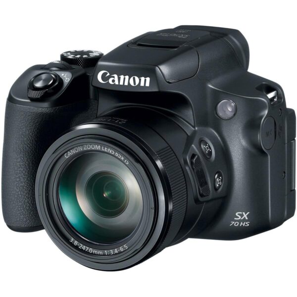 Canon PowerShot SX70 HS 20.3MP Digital Camera, 65x Optical Zoom