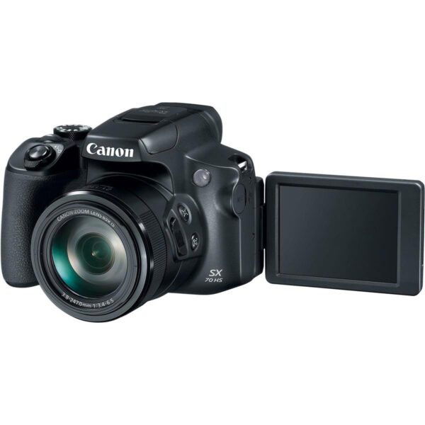 Canon PowerShot SX70 HS 20.3MP Digital Camera, 65x Optical Zoom - Image 5