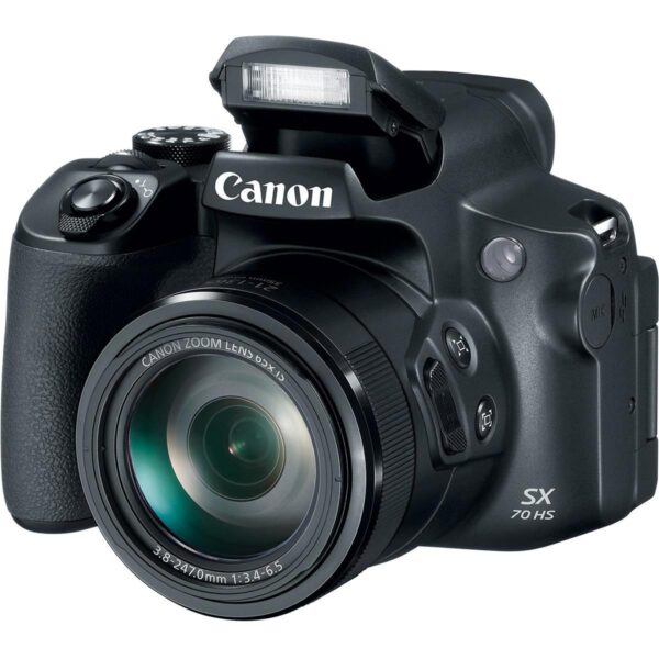 Canon PowerShot SX70 HS 20.3MP Digital Camera, 65x Optical Zoom - Image 7